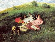 Picnic in May Merse, Pal Szinyei